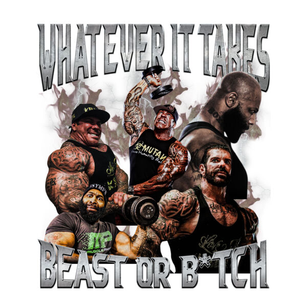 Rich Piana x C.T Fletcher Grey Thumbnail