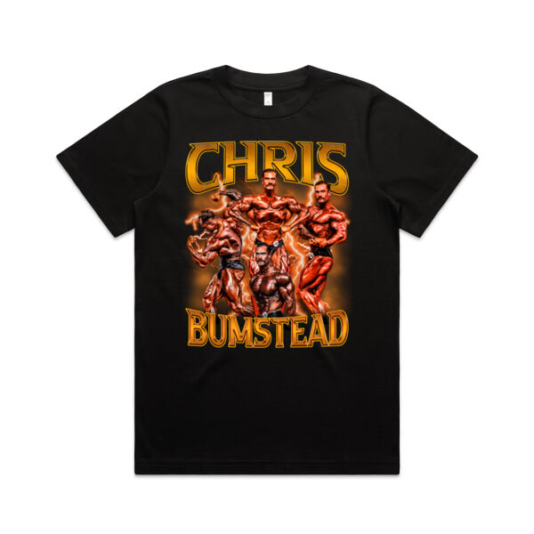Womens Oversized Heavy Weight Tee - Chris Bumbstead Amber Graphic Thumbnail
