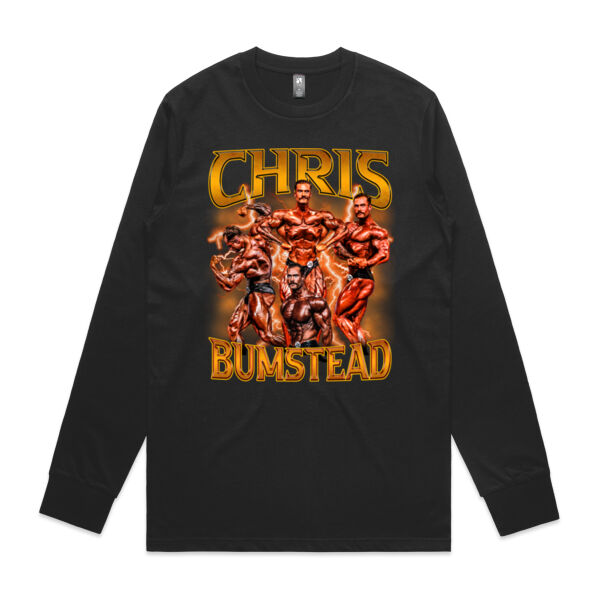 Mens Long Sleeve - Chris Bumbstead Amber Graphic Thumbnail