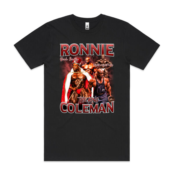 Mens Tee - Ronnie Coleman Graphic Red Thumbnail