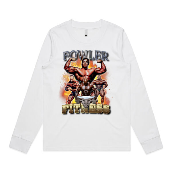 Womens Longsleeve - Fowler Fitness Graphic  Thumbnail
