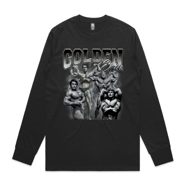 Mens Longsleeve - B & W Golden Era  Thumbnail