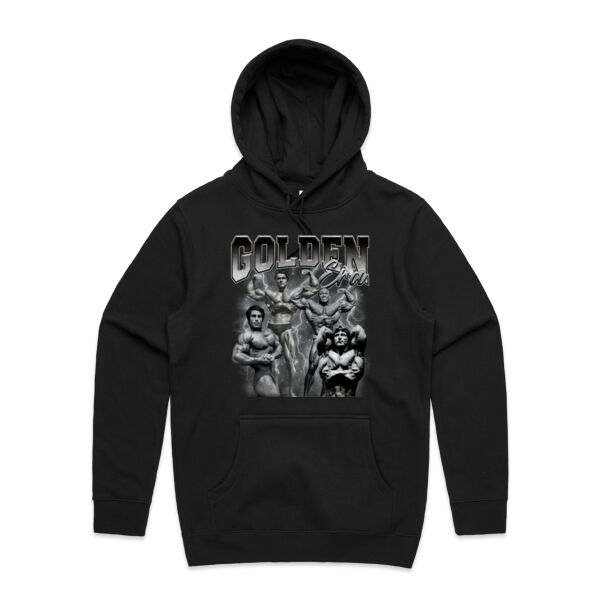Mens Hoodie - B & W Golden Era  Thumbnail