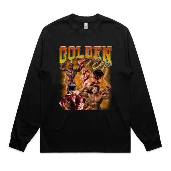 Mens Oversized Heavy Weight Longsleeve - Golden Era   Thumbnail