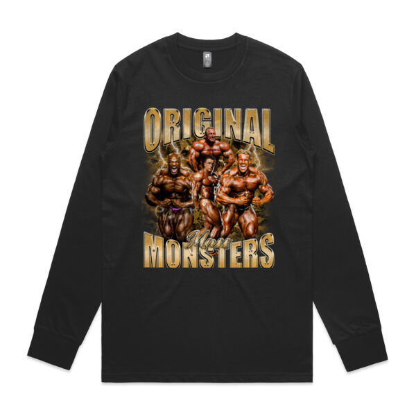 Mens Long Sleeve Original Mass Monsters Thumbnail