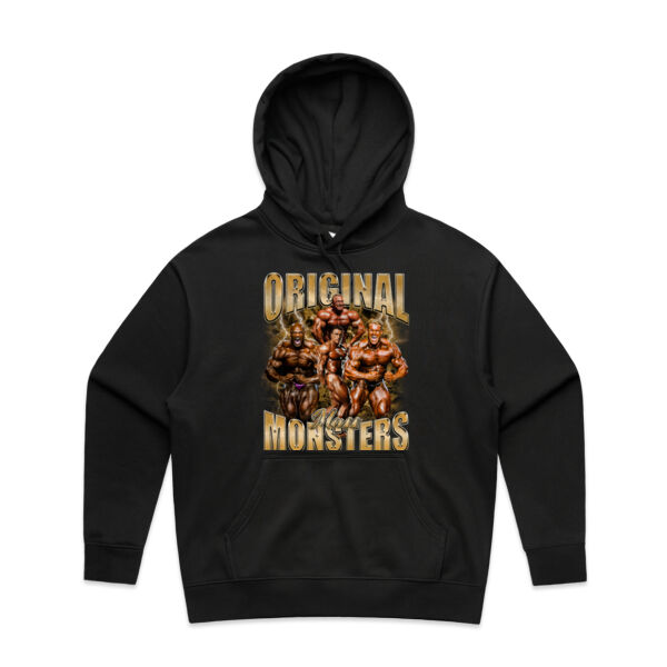 Womens Oversized Heavy Weight Hood - Original Mass Monsters Thumbnail
